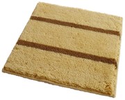 ROUTNER Kúpeľňová predložka IRSINA Béžová 10504 - Béžová / 50 x 50 cm 10504