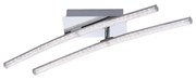 Leuchten Direkt 11290-17 - LED Prisadený luster SIMON 2xLED/5W/230V lesklý chróm