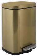 Spirella Spirella pedálový odpadkový kôš akira kartáčovaná nerez oceľ zlatá 5 l 10.21232