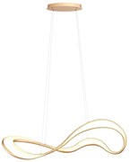 Redo 01-3598 - LED stmievateľný luster na lanku TEMPEST LED/58W/230V zlatý