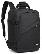 Konofactory Čierny odolný batoh do lietadla "Transporter" - M (35l)