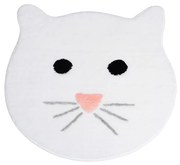 Biela kúpeľňová predložka 90x90 cm – Foutastic