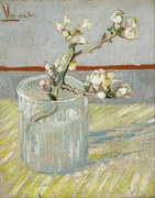 Obrazová reprodukcia Sprig of flowering almond in a glass (1888), Vincent van Gogh