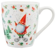 Altom Porcelánový hrnček Winter Gnomes B 400 ml