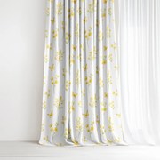 Goldea dekoračný záves - žltá lúka 140x150 cm