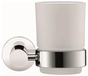 Duravit 99201000 - Nástenný držiak na zubné kefky D-CODE pravý lesklý chróm