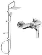 Mexen Sven sprchový set s dažďovou sprchou a sprchovou batériou Sabre, chrómová, 72140262-00