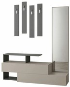 Predsieňová zostava Ramda Light Mocha and Anthracite