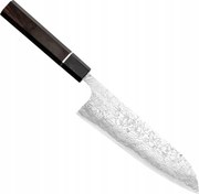 Takeshi Saji Me Ručne kovaný R-2 Diamond Japonský kuchynský nôž Santoku 18 cm