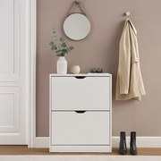 Botník AVENBERG SLIM FLIP 2 biely