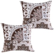 Súprava 2 ks obliečok na vankúšiky MIA béžová 40 x 40 cm