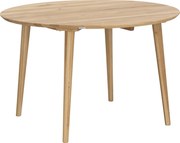 XXXLutz JEDÁLENSKÝ STÔL, divoký dub, divoký dub, 120/120/75 cm P & B - Stoly - 002748013904