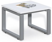 Konferenčný stolík Houseland Prime Coffee 01 60 cm biely