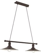 Eglo 49457 - Luster STOCKBURY 2xE27/60W/230V