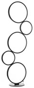 ONLI - LED stojacia lampa RINGS LED/58W/230V 4000K čierna