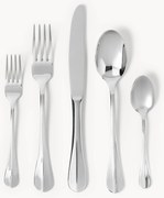 Súprava príborov's vysokým leskom Zooey, rôzne veľkosti