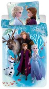 Bavlnená detská obliečka na jednolôžko 140x200 cm Frozen – Jerry Fabrics