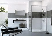 Hüppe Classics 2 Easy Entry sprchové dvere 130 cm C25610.069.322