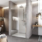 Mereo Mereo, Pivotové sprchové dvere, Novea, chróm ALU, sklo Číre, L/P prevedenie, MER-CK10913Z
