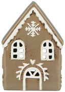 Ib Laursen Keramický svietnik Stillenat Gingerbread Snowflake