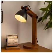 Atmosphera - Stolná lampa KUBA 1xE14/25W/230V borovica