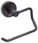 Sapho Sapho, X-ROUND BLACK držiak toaletného papiera bez krytu, čierna, XR704B