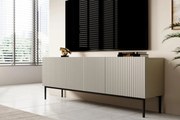 TV stolík Nicole 150 cm - kašmírová / čierna