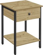 Odkladací stolík so zásuvkou TAYLOR ARTISAN 40x40 cm