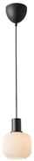 Nordlux - Závesné svietidlo MILFORD na lanku 1xE27/40W/230V čierne