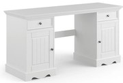 PROXIMA.store - Rustikálny písací stôl 2.2 - BELLUNO ELEGANTE FARBA: biela
