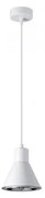 Sollux SL.0987 - Luster na lanku TAZILA 1xES111/60W/230V biela