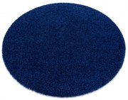 Koberec SOFFI kruh shaggy granát