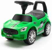 Baby Mix Detská odrážadlo so zvukom Racer, zelená