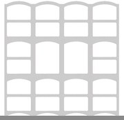 Zostava Bloc Cellier Klasik bílá, kapacita fliaš: 236