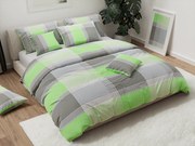 Krepové obliečky GARETH sivé Rozmer obliečky: 70 x 90 cm | 140 x 200 cm