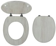 Wc doska Novaservis z MDF vo farebnom prevedeni dyhovaného dreva WC/DUBVELVET