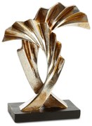 DEKORAČNÁ SOŠKA ZOE 20X8X25 CM ZLATÁ