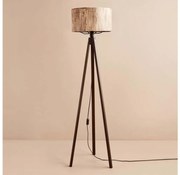 Stojacia lampa AYD 1xE27/40W/230V hnedá