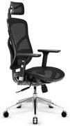 Kancelárske kreslo V-Basic čierna/šedá