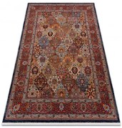 Koberec KESHAN Fredzle, Ornament, ramka orientálny 7576/53511 terakota