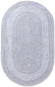 Kúpeľňový koberček Javo Cotton popolový ovál