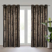 ZATEMŇOVACÍ ZÁVES NA KRÚŽKOCH DARA 140X250 CM VZOROVANÁ