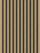 Mexen Lam-B, akustické stenové lamely 275 × 30 cm, HDF doska 4 mm, technická dyha, orech ľanový, S100-275307-3015-015
