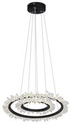 Závesné LED svietidlo Frozen, 2x LED 60w, 4000k, b