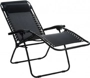 MI Ležadlo DELUX čierne