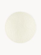 Okrúhly ručne tuftovaný vlnený koberec Aaron