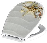 WC Doska LILIA foto delfíny shells multi