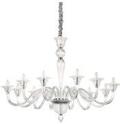 Ideal Lux - Luster na reťazi BRIGITTA 12xE14/40W/230V pr. 120 cm číra