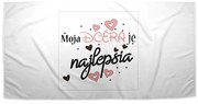 Sablio Uterák Moja dcéra je najlepšia - 30x50 cm