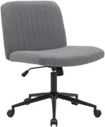 Kancelářská stolička Kingman látka - Tmavo sivá